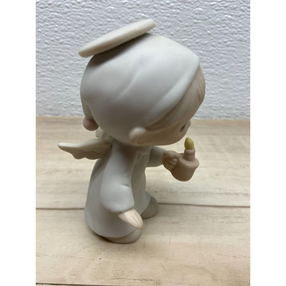Vtg 1982 Enesco Precious Moments The First Noel Porcelain Figurine